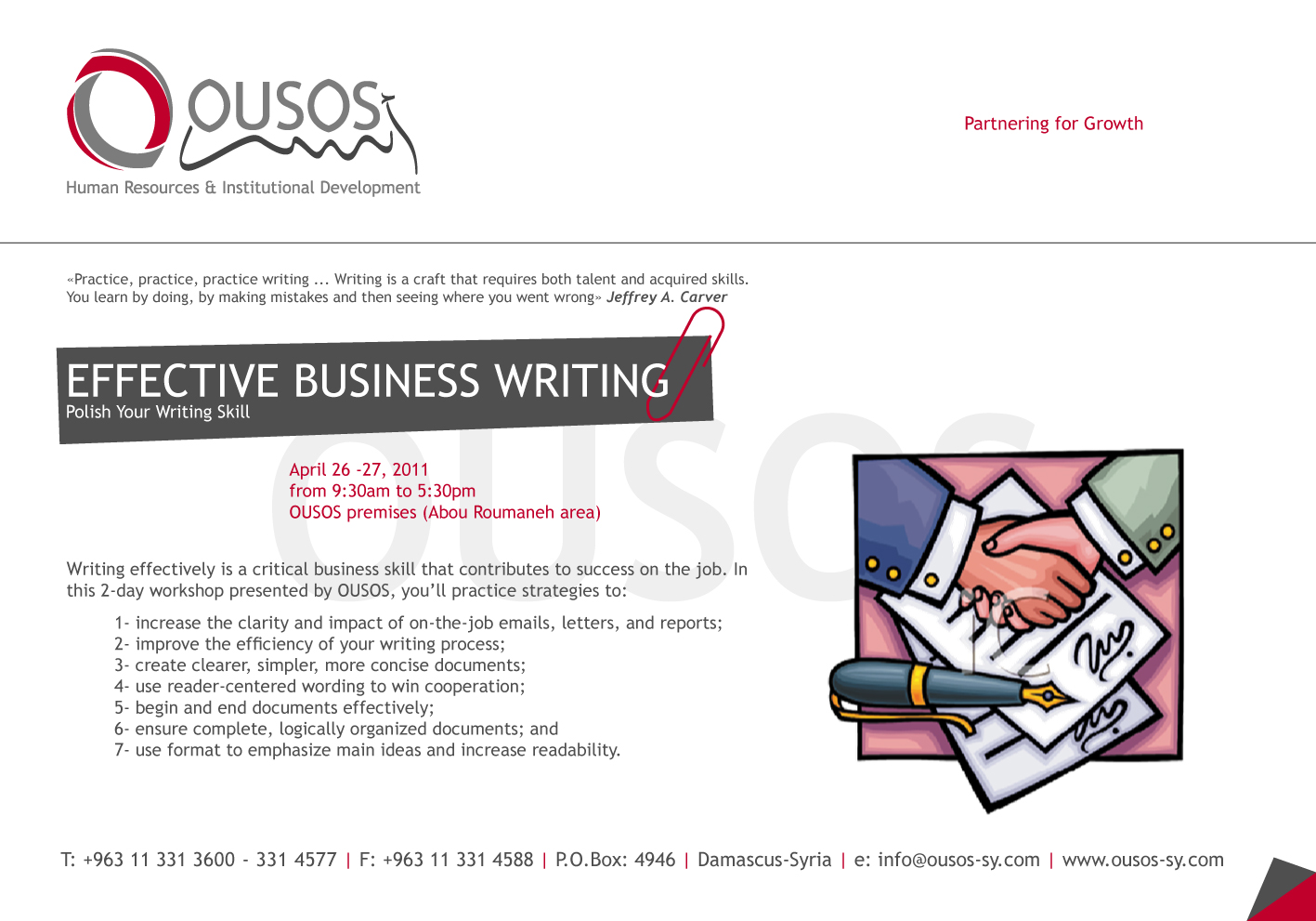 Effective Business Writing for Insurance People